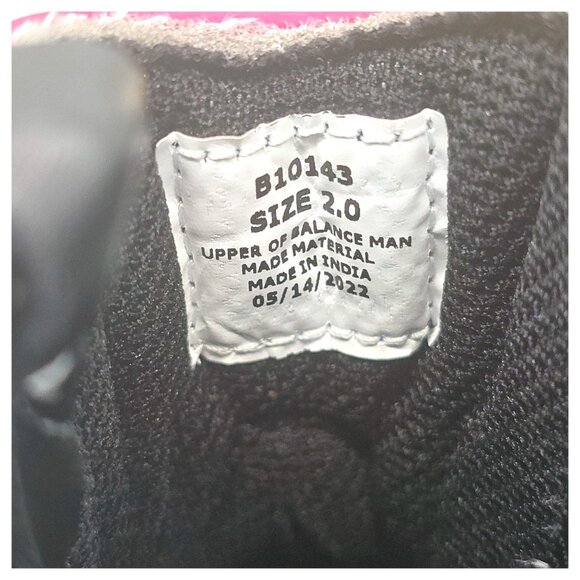 Lil Boot Barn Baby Cow Print Western Boots Size 2 Black/White Faux Leather & Can - Picture 9 of 16